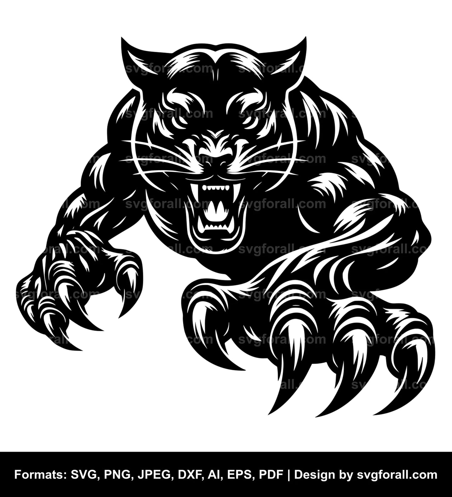 Panther SVG Vector File