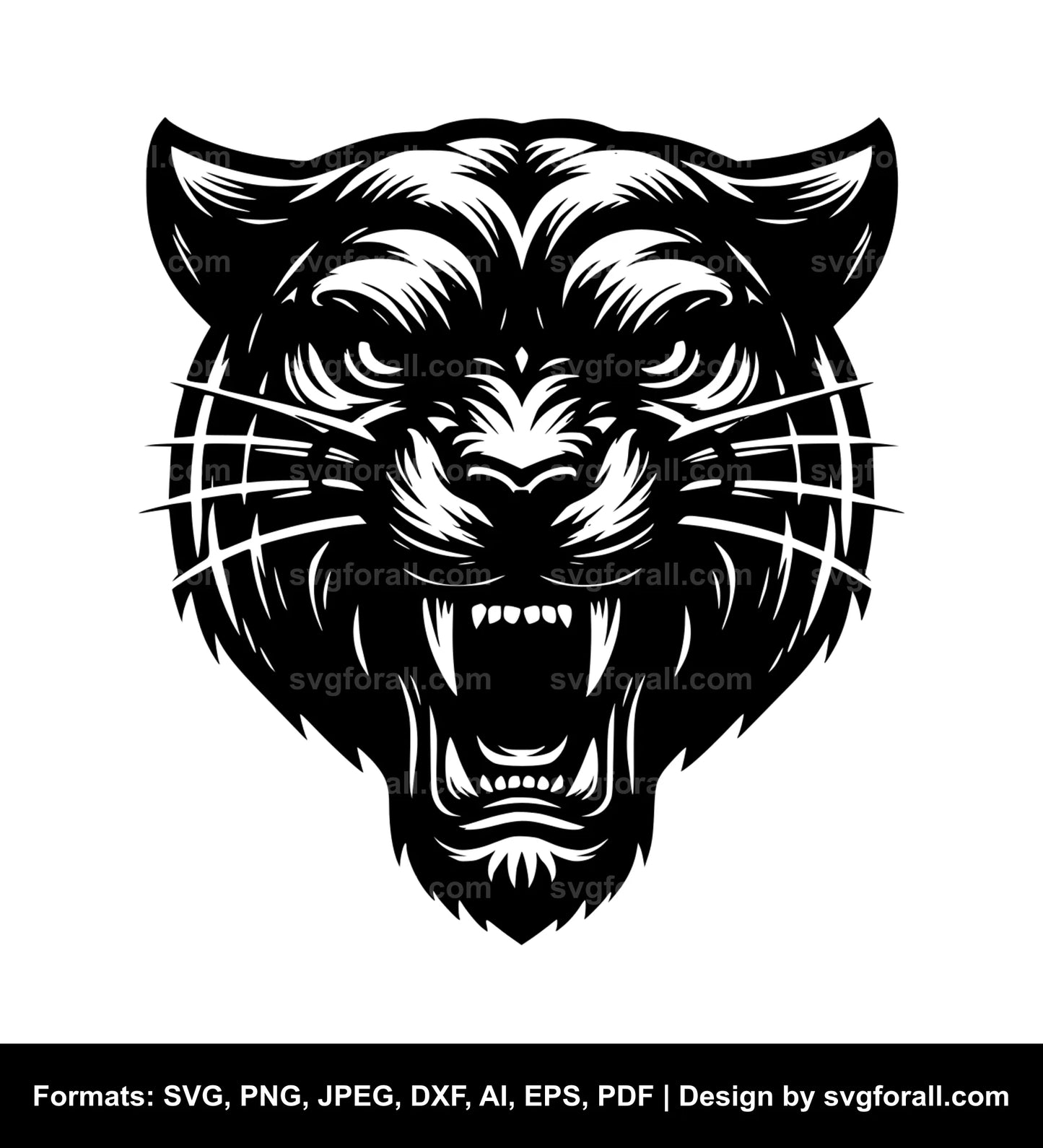 Panther SVG Vector Image