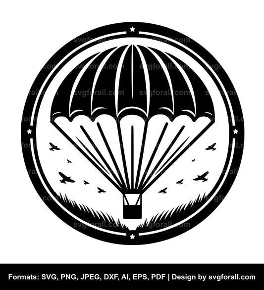 Parachute SVG PNG