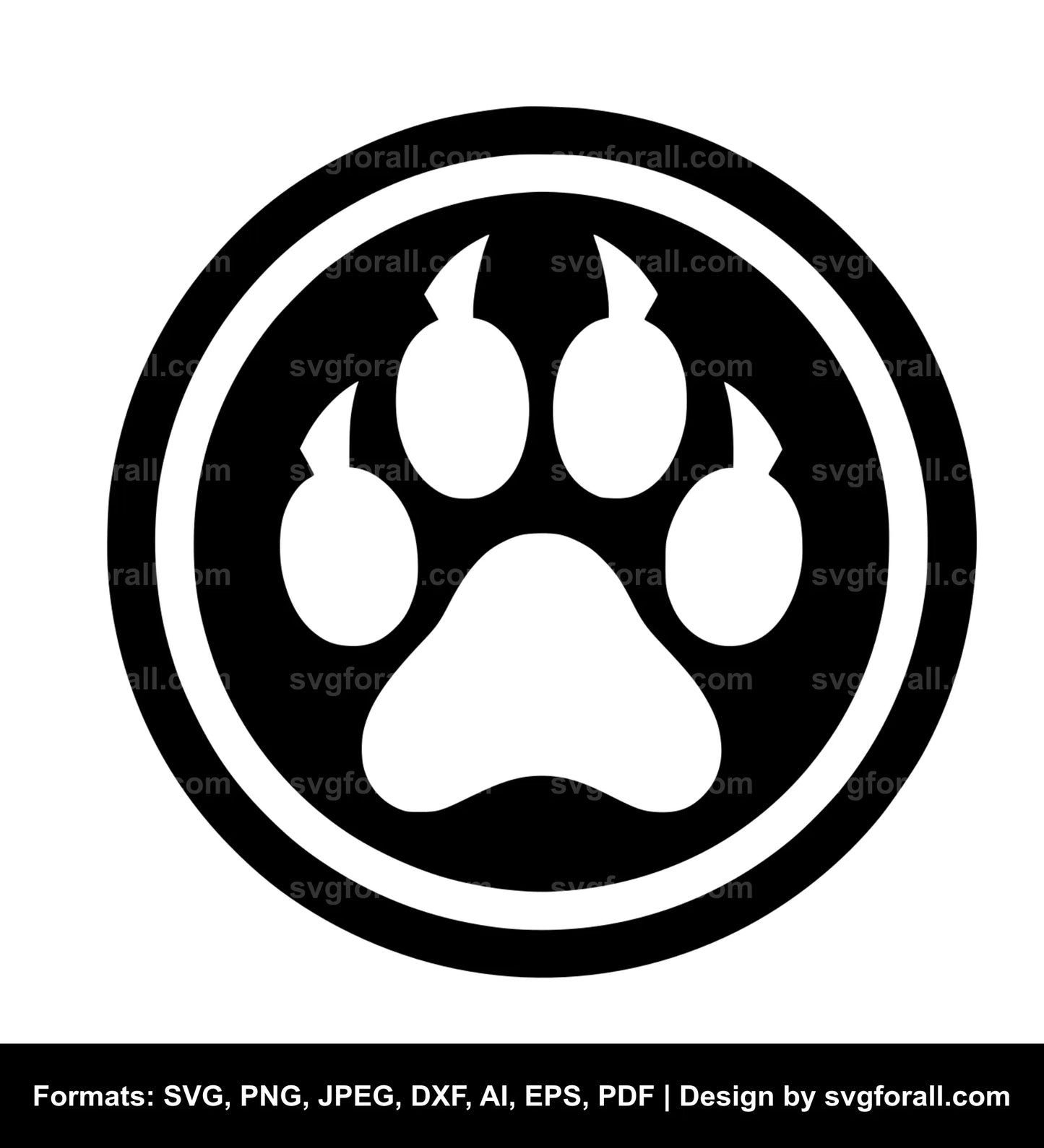 Paw SVG Clip Art