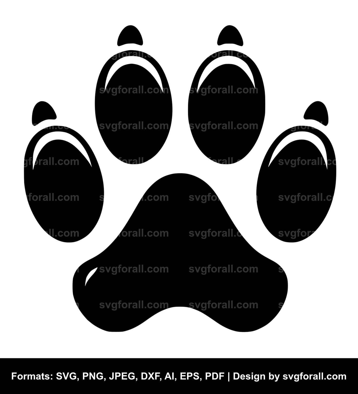 Paw SVG Clipart