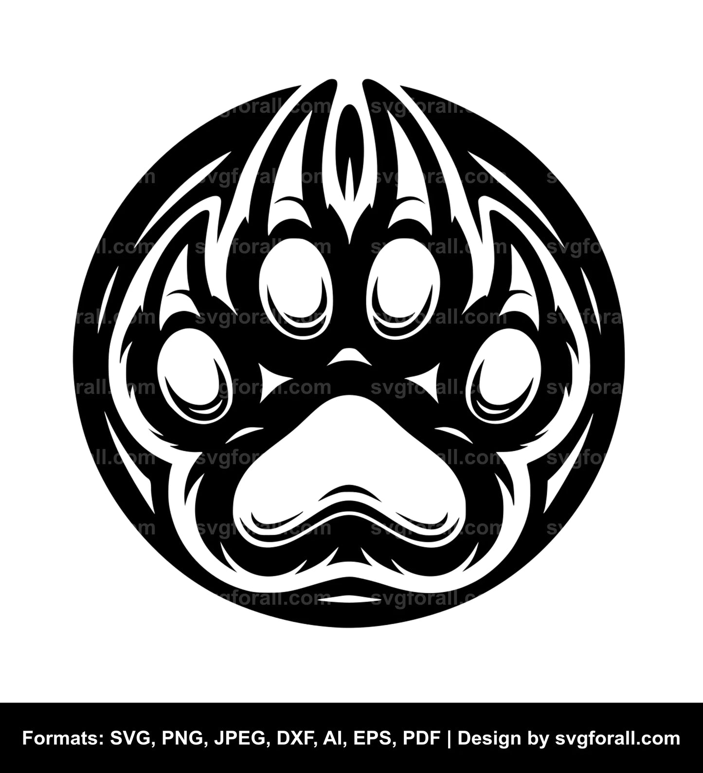 Paw SVG Cut Files