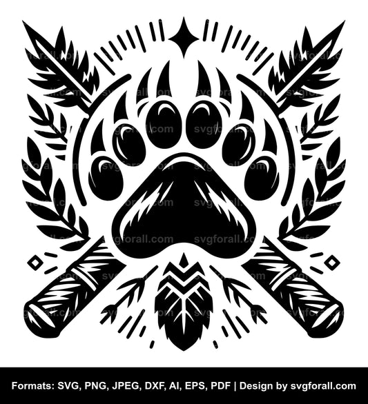 Paw SVG Design