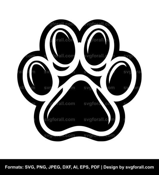 Paw SVG Design For Cricut