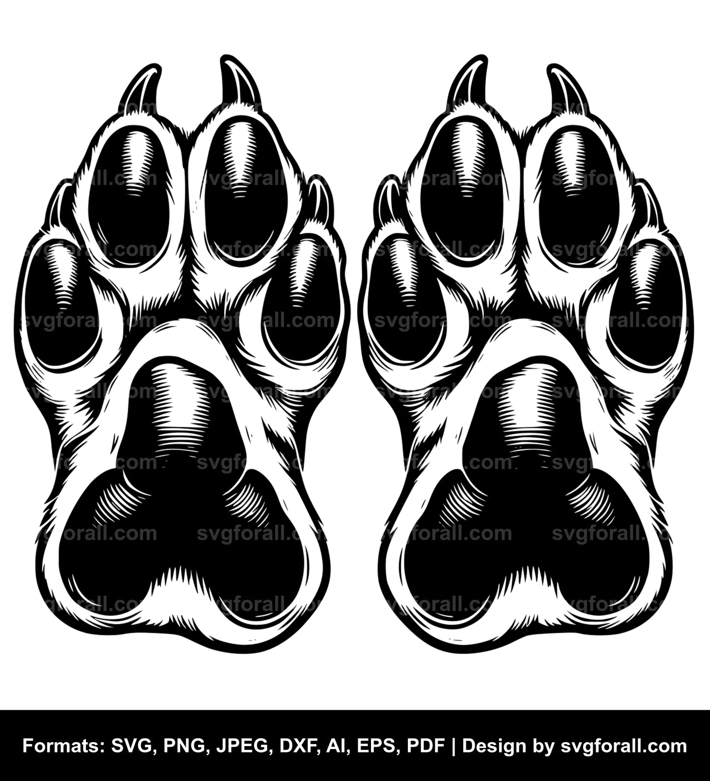 Paw SVG File