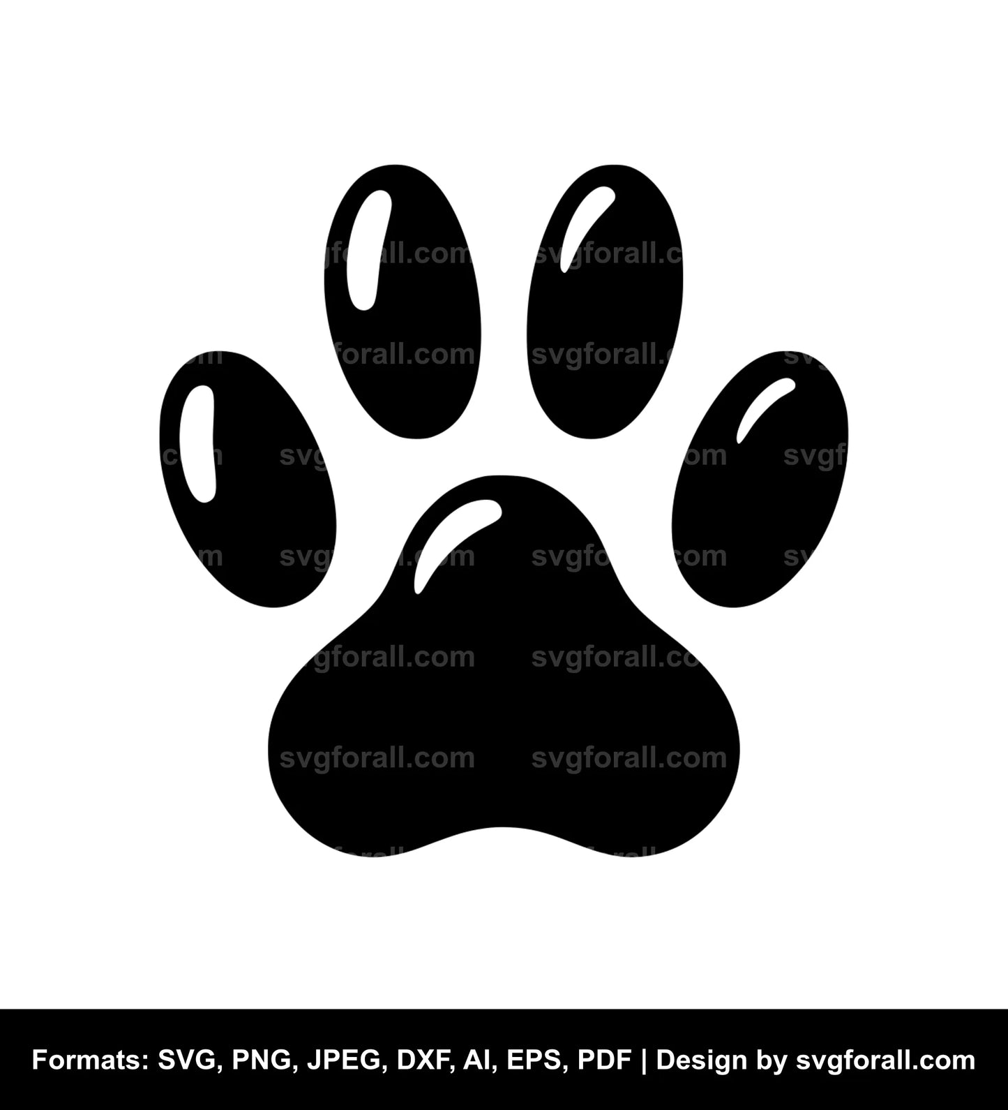 Paw SVG For Commercial Use