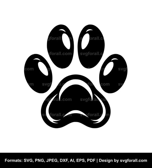 Paw SVG For Cricut