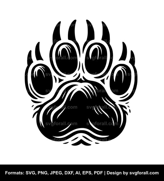 Paw SVG For Cricut Projects