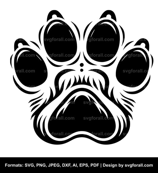 Paw SVG Instant Download