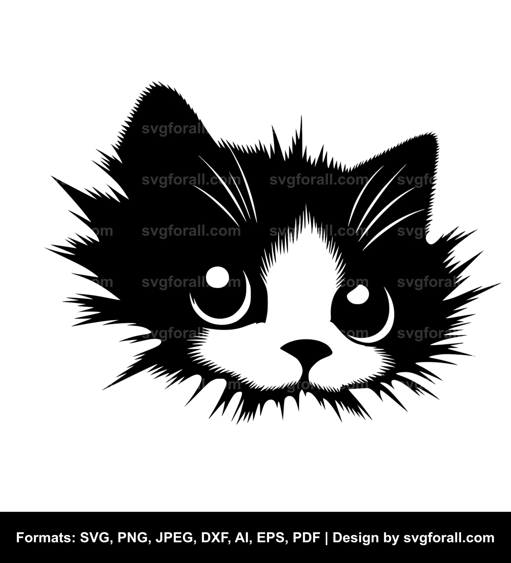 Peeking Cat Cricut SVG