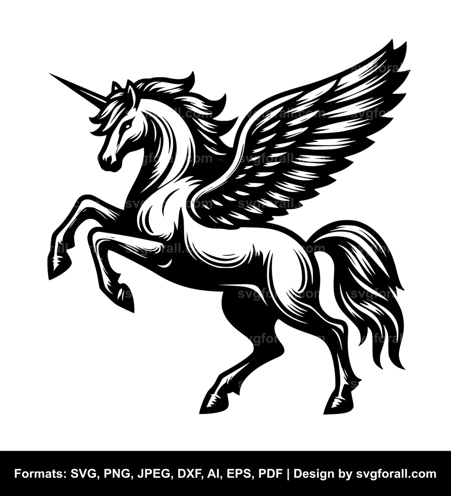 Pegasus SVG Design