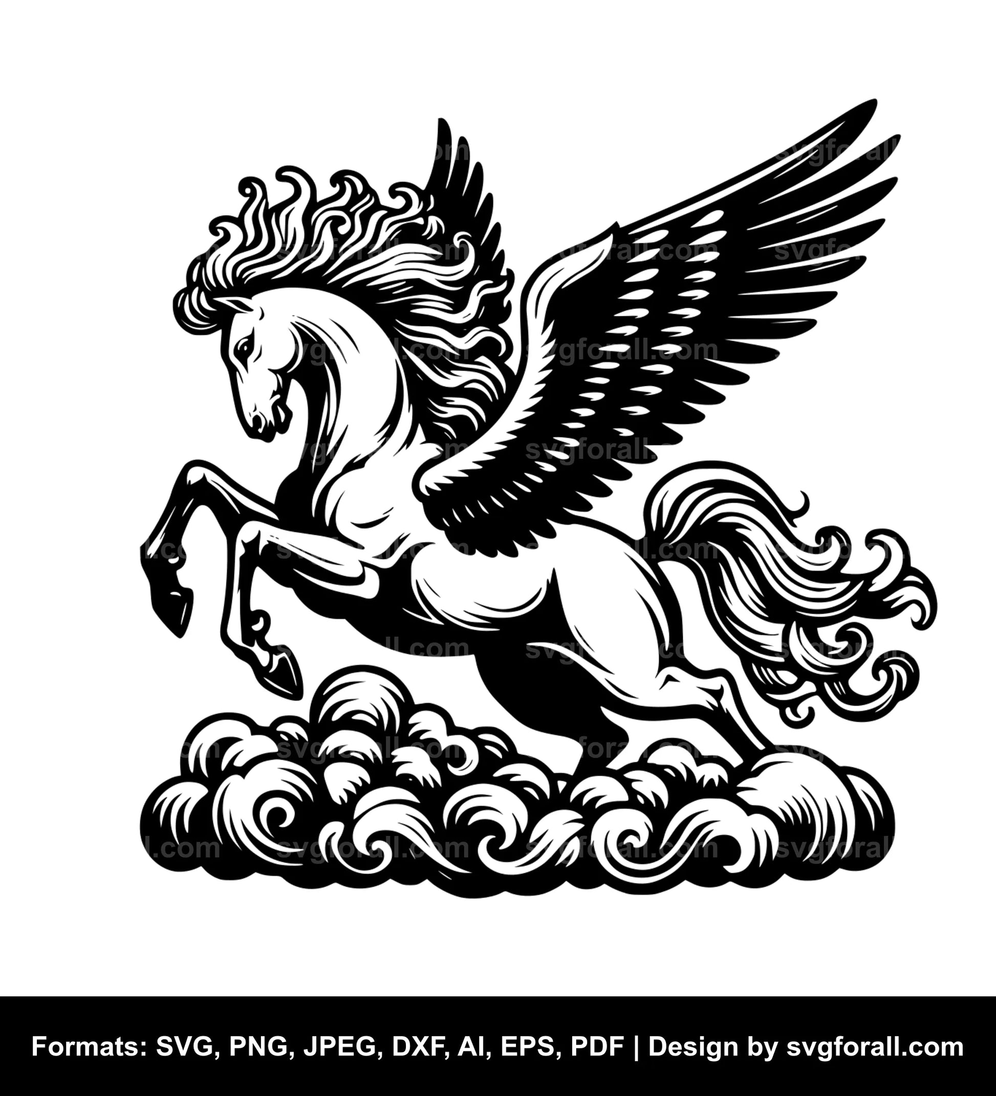 Pegasus SVG File