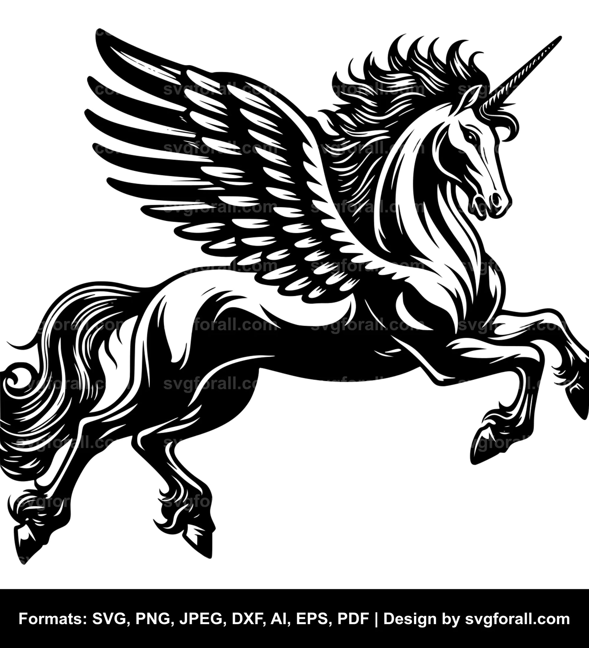 Pegasus SVG PNG