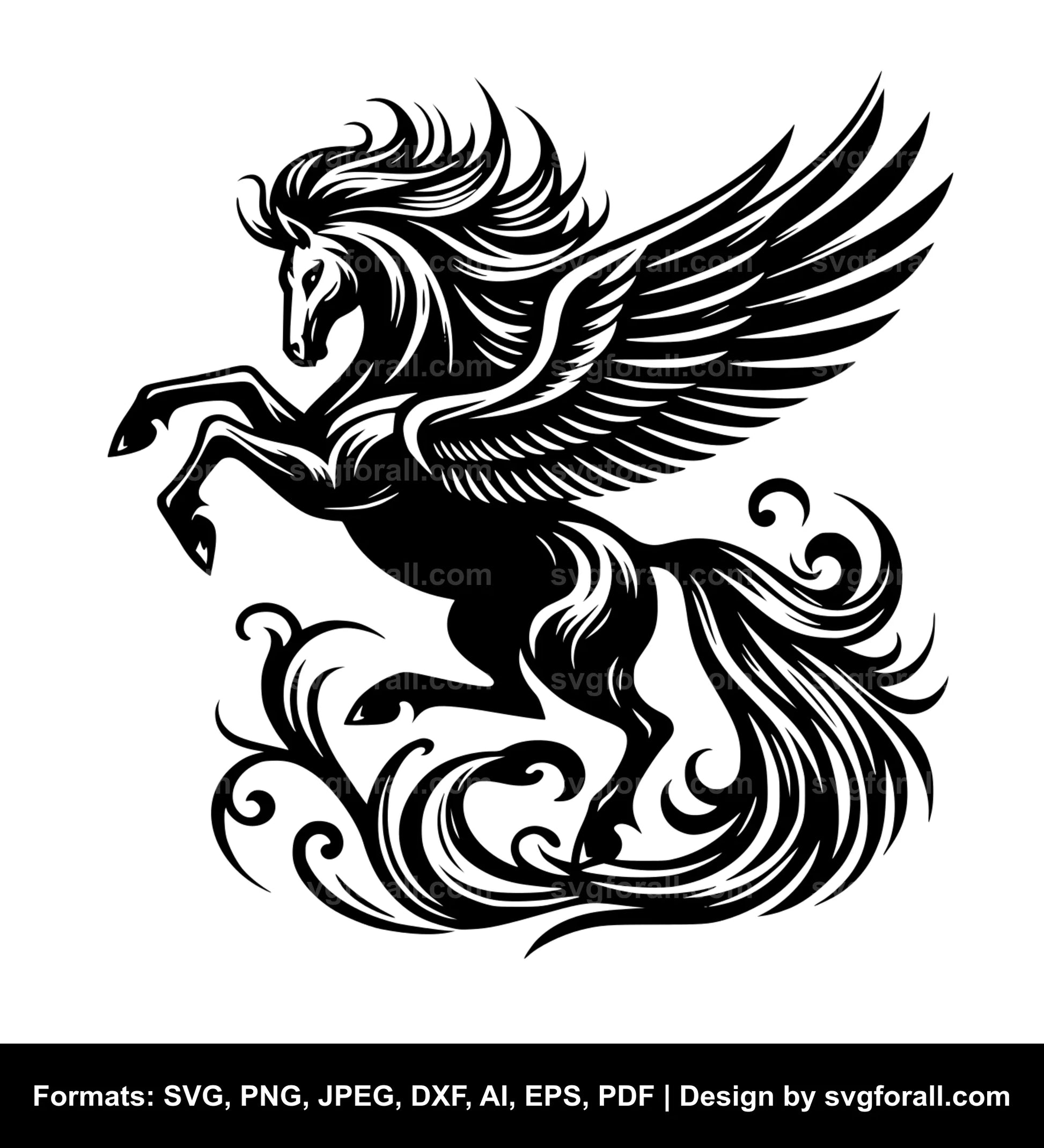 Pegasus Vector SVG