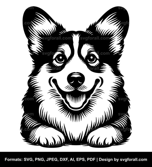 Pembroke Welsh Corgi Dog SVG PNG