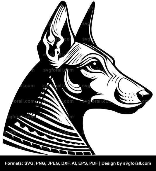 Pharaoh Hound Dog SVG