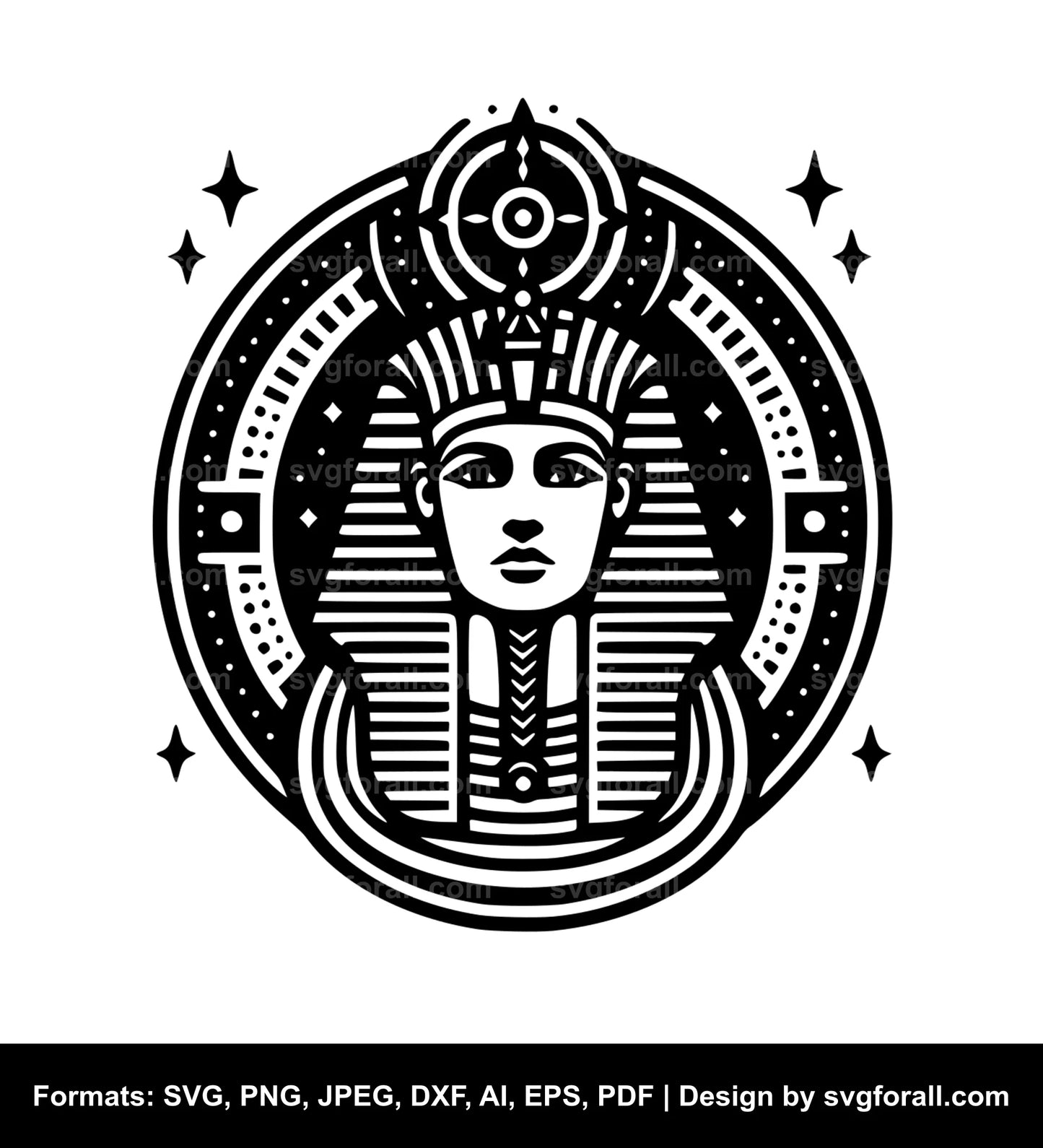 Pharaoh SVG Vector