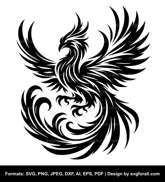 Phoenix Bird SVG Download