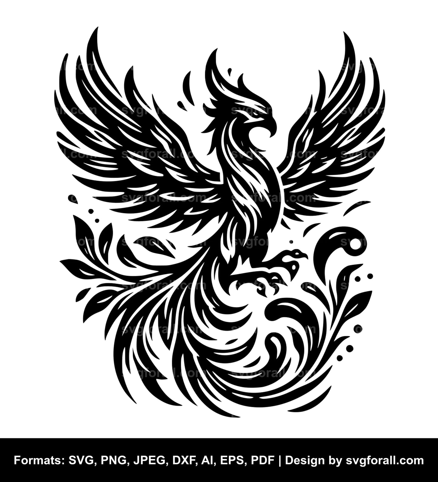 Phoenix Cricut SVG