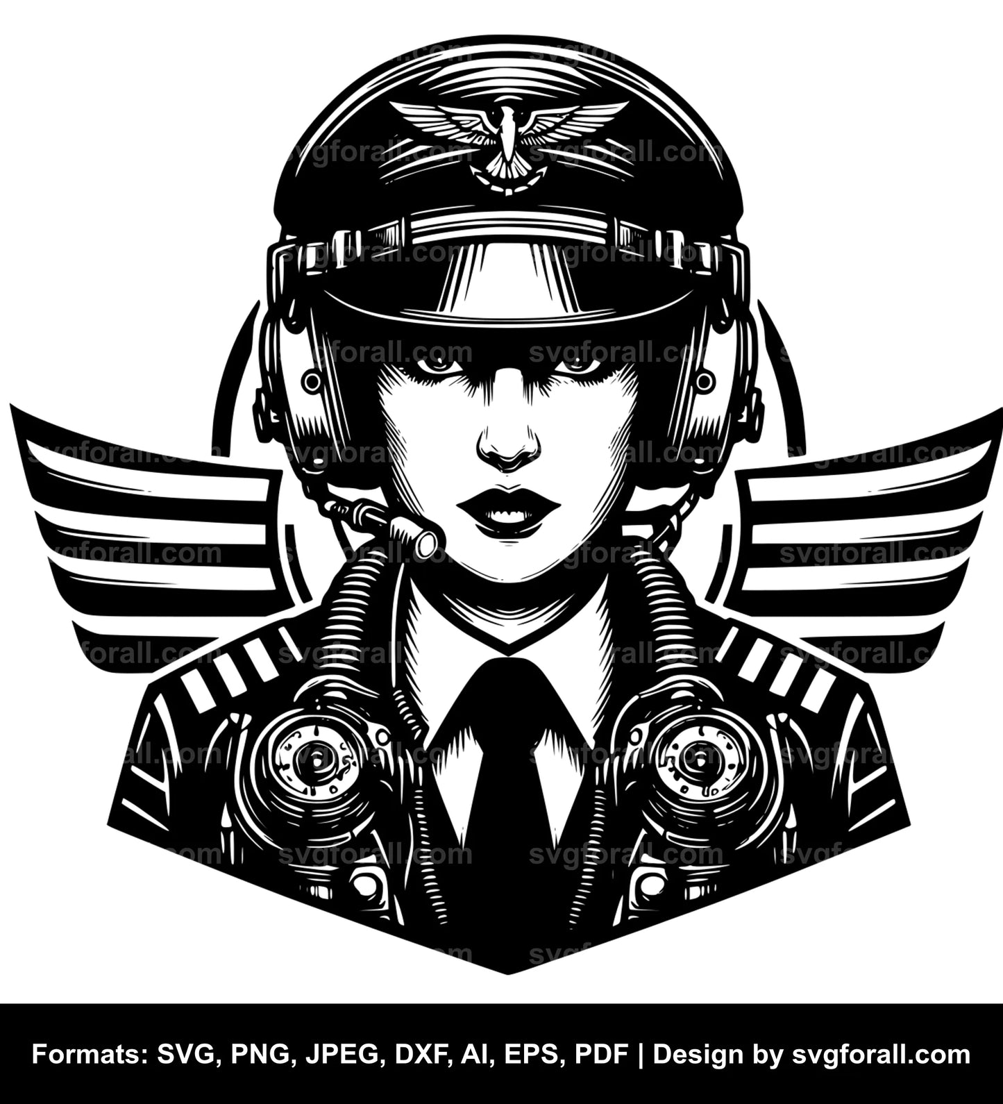 Pilot Clipart SVG