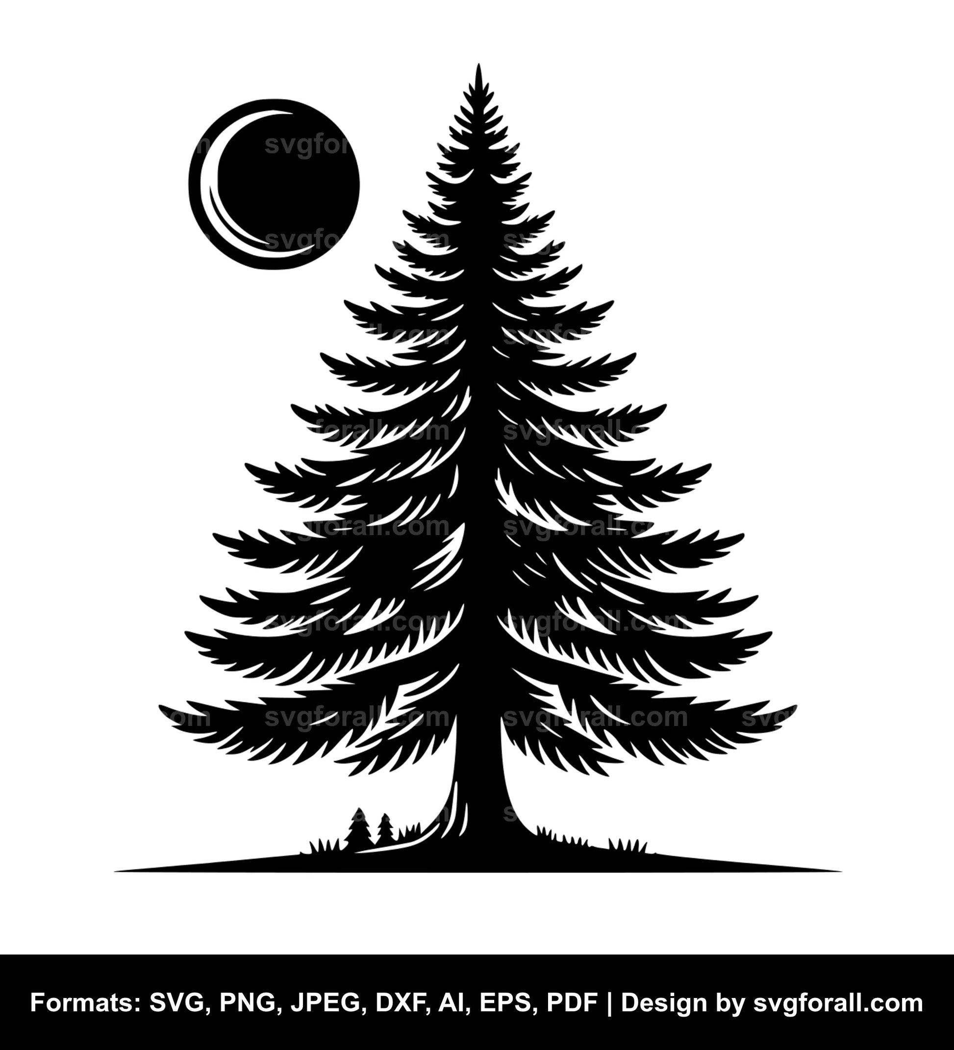 Pine Tree Cricut SVG