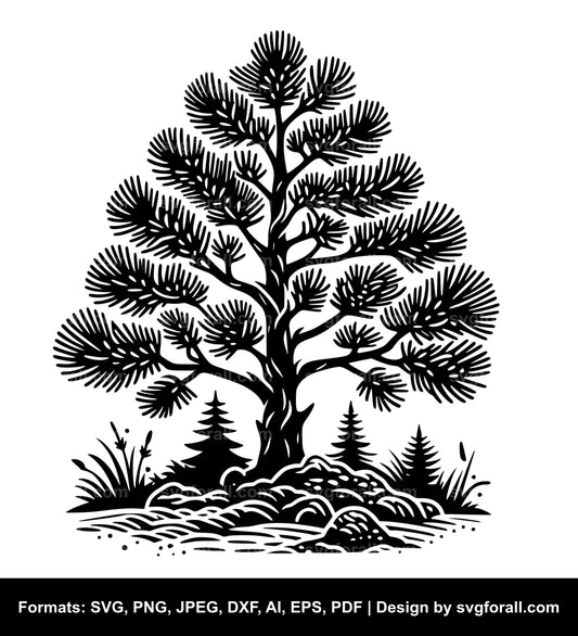 Pine Tree SVG Clip Art