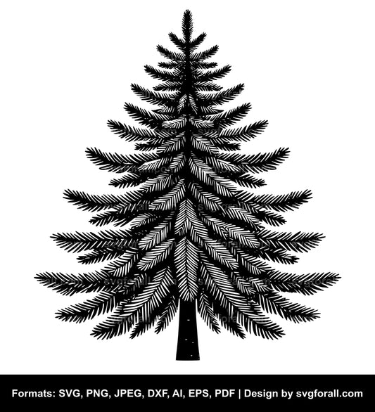 Pine Tree SVG Clipart