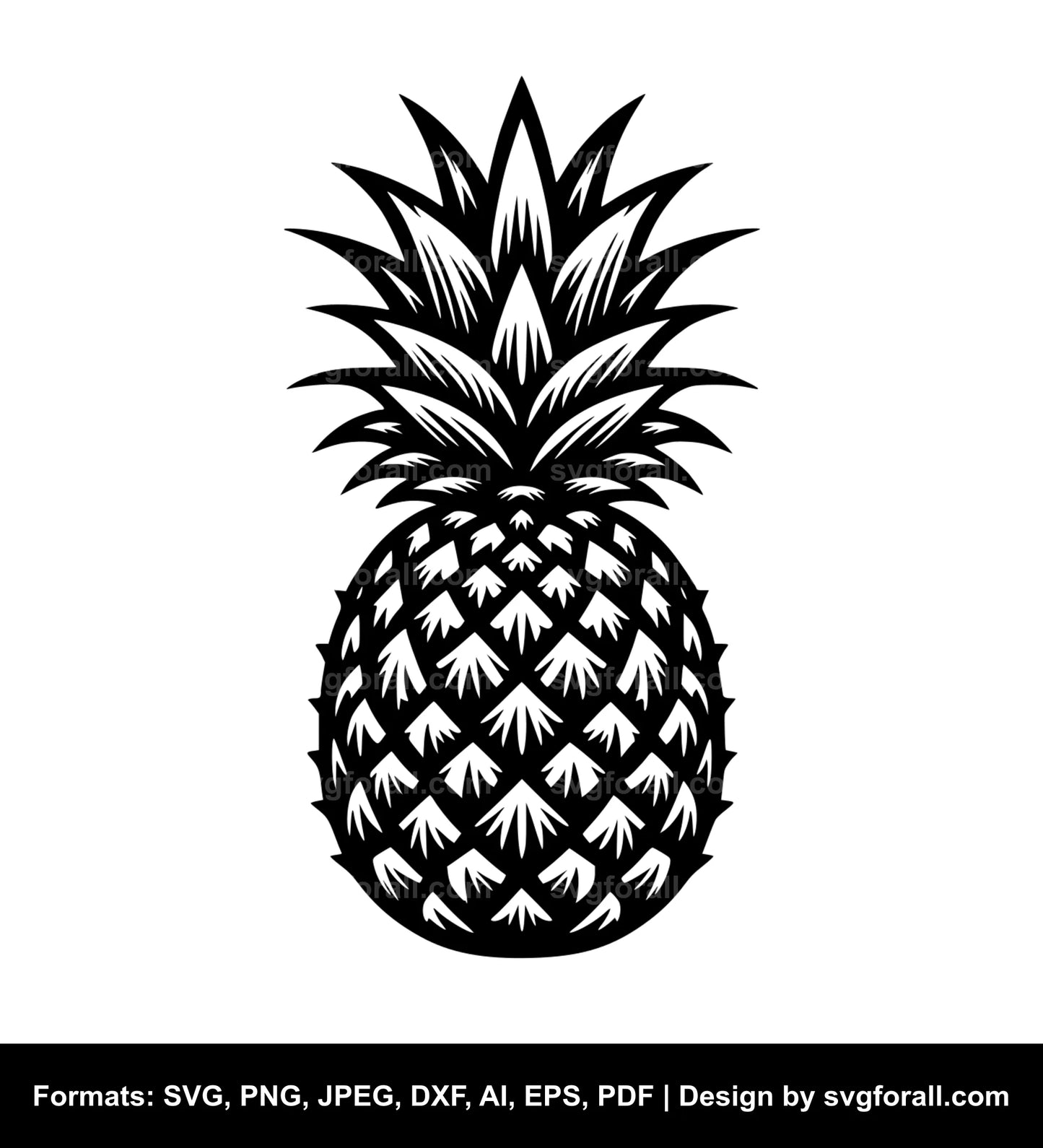 Pineapple Cricut SVG