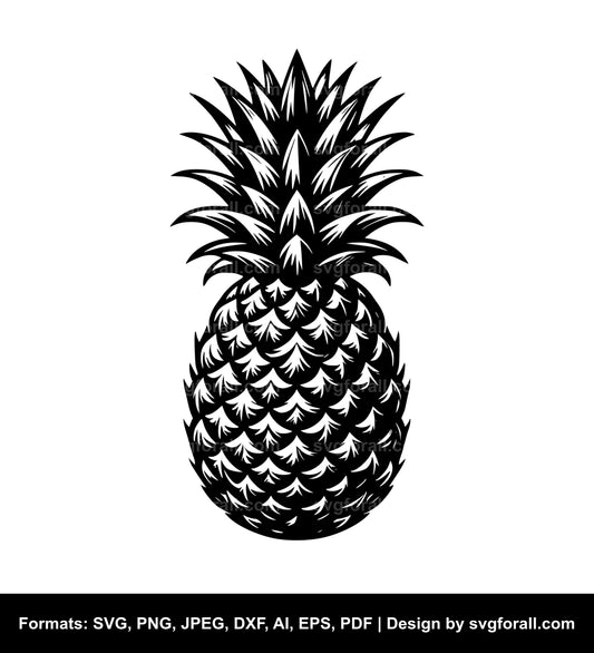 Pineapple SVG File