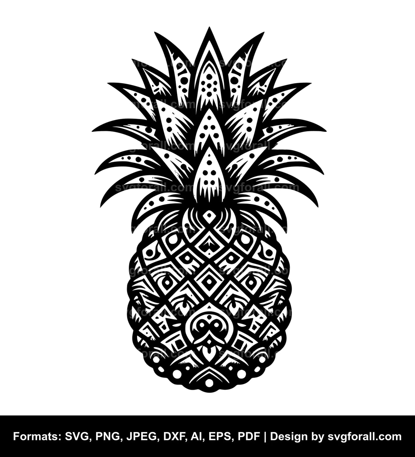 Pineapple SVG PNG