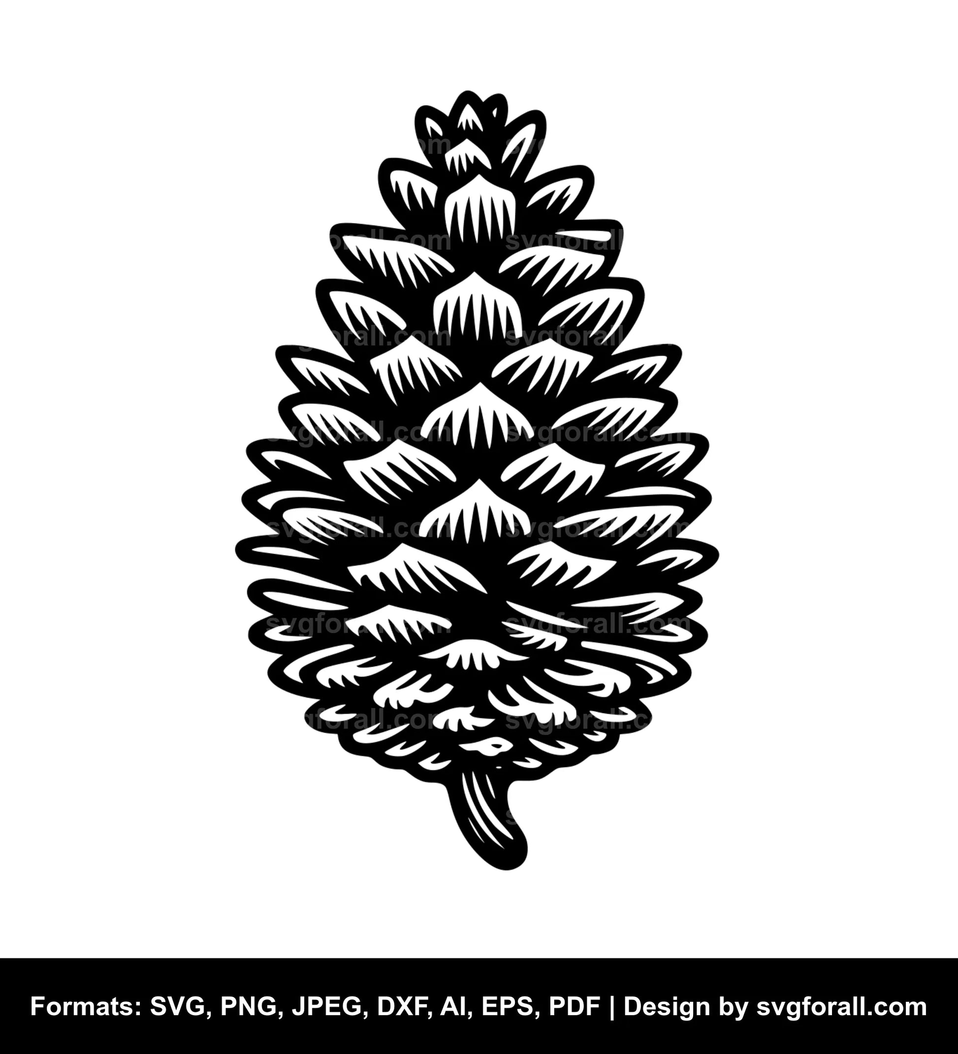 Pinecone SVG