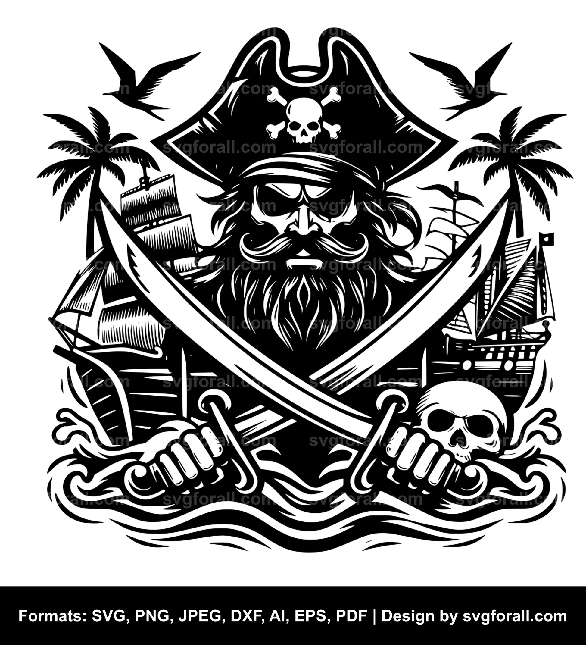 Pirate Cricut SVG