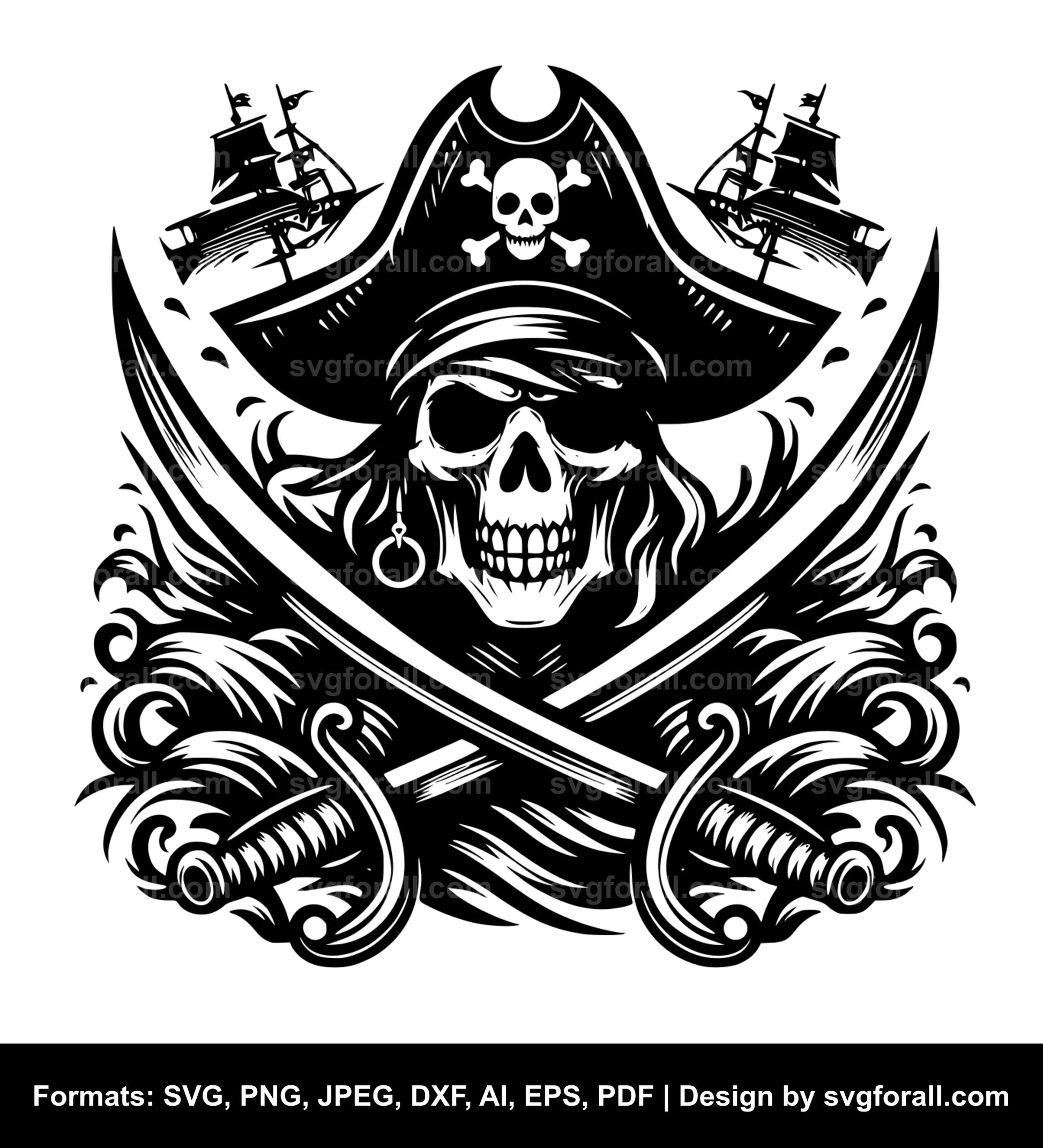 Pirate SVG Clipart