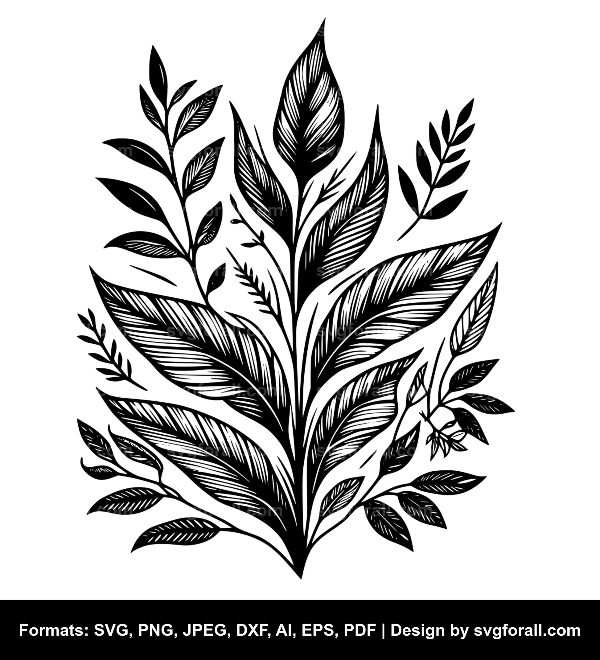 Plant Vector SVG