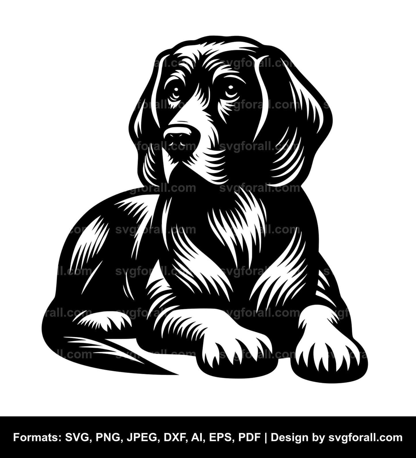 Plott Hound Dog SVG Download