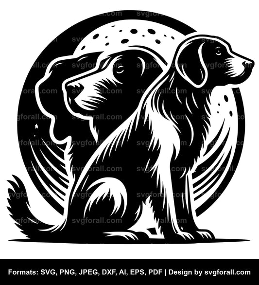 Plott Hound Dog SVG PNG