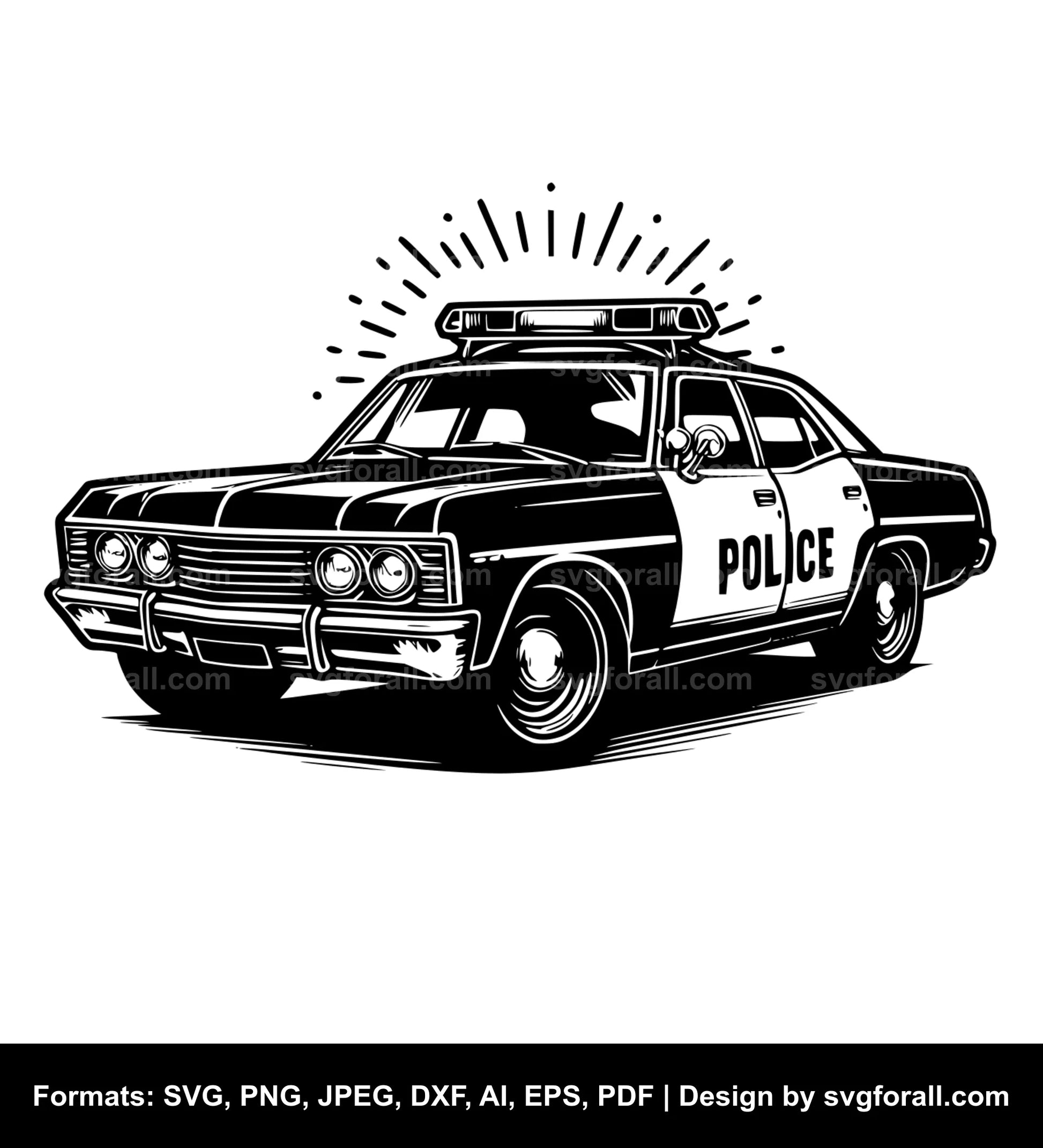 Police SVG Design