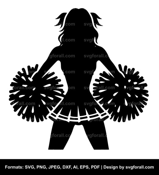 Pom Pom Girl SVG