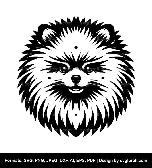 Pomeranian Dog SVG