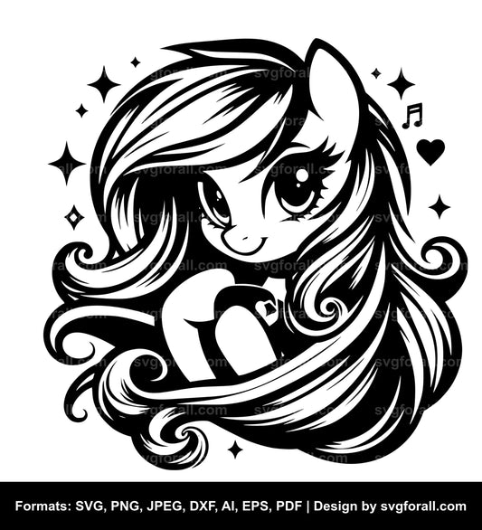 Pony SVG Vector