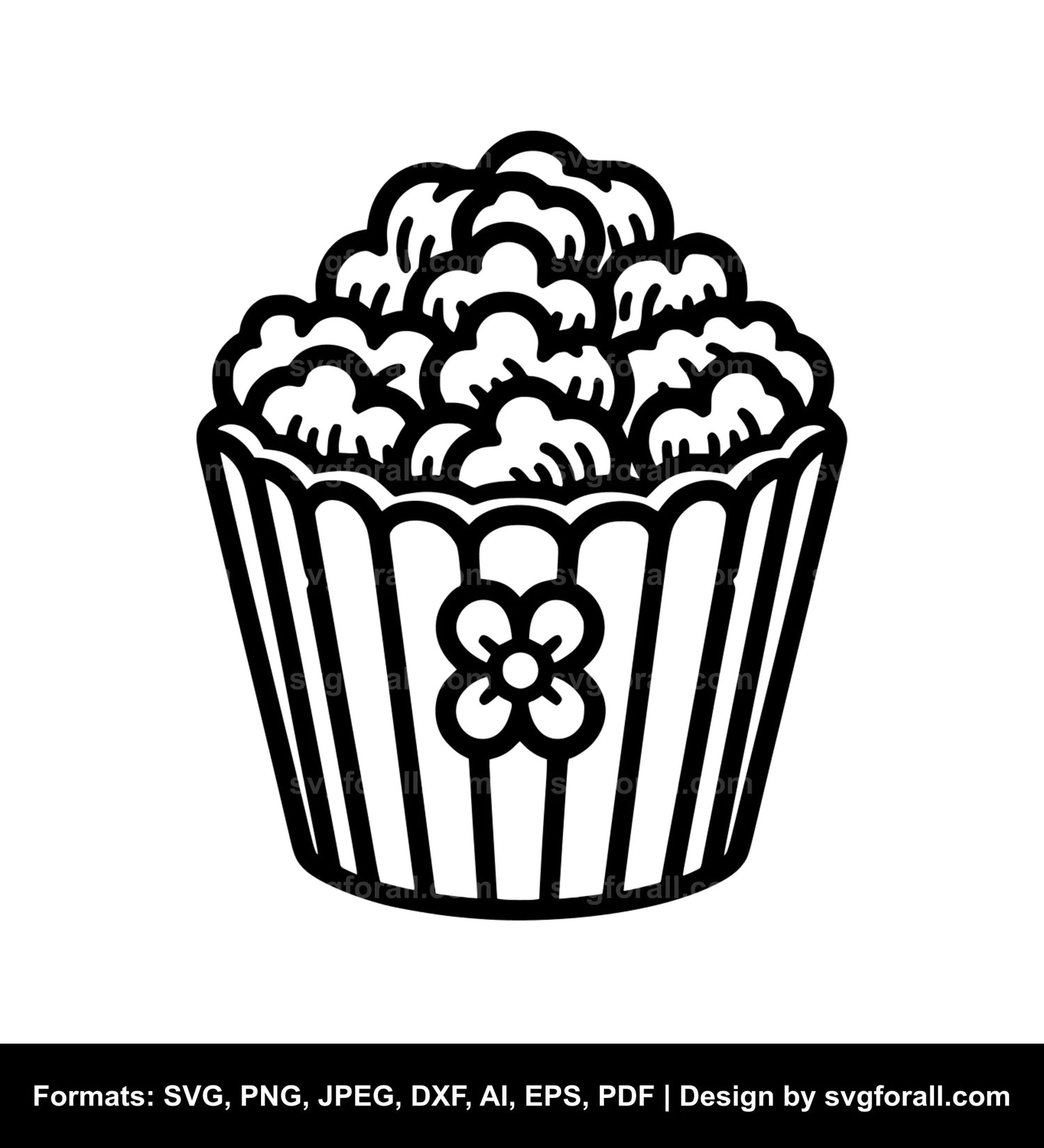 Popcorn Cricut SVG