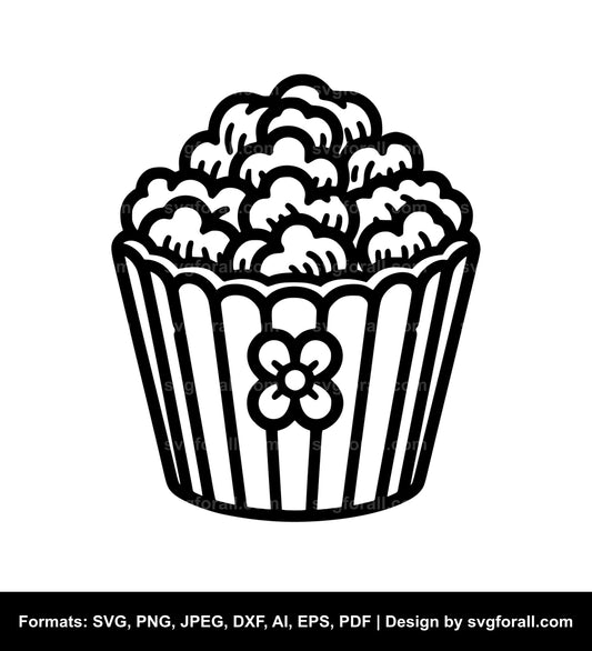 Popcorn Cricut SVG