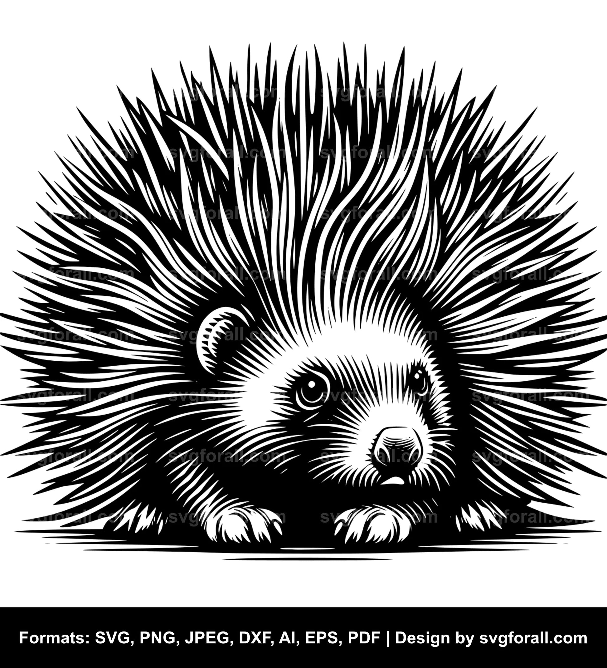 Porcupine SVG