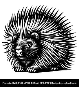 Porcupine SVG