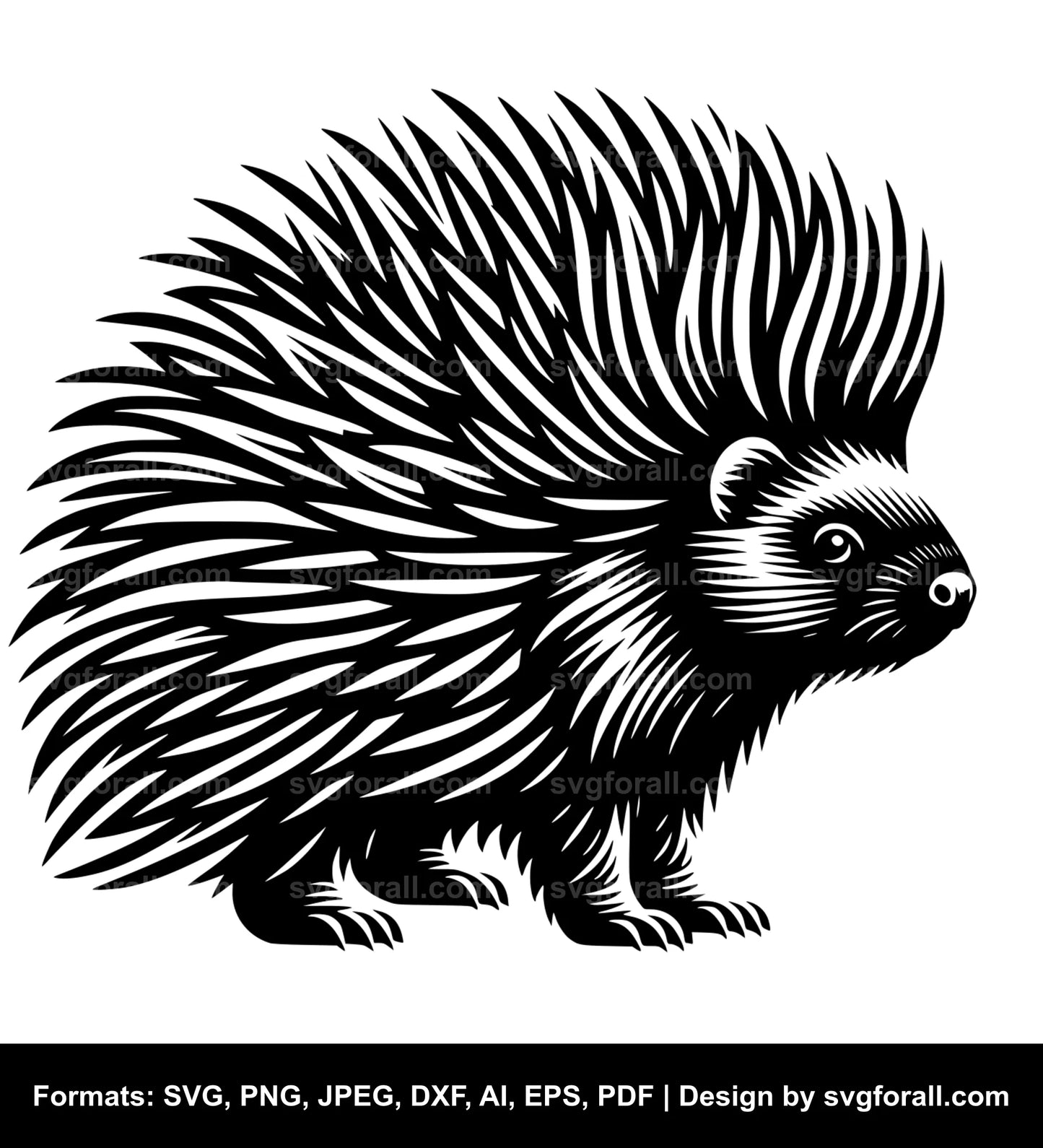 Porcupine SVG File