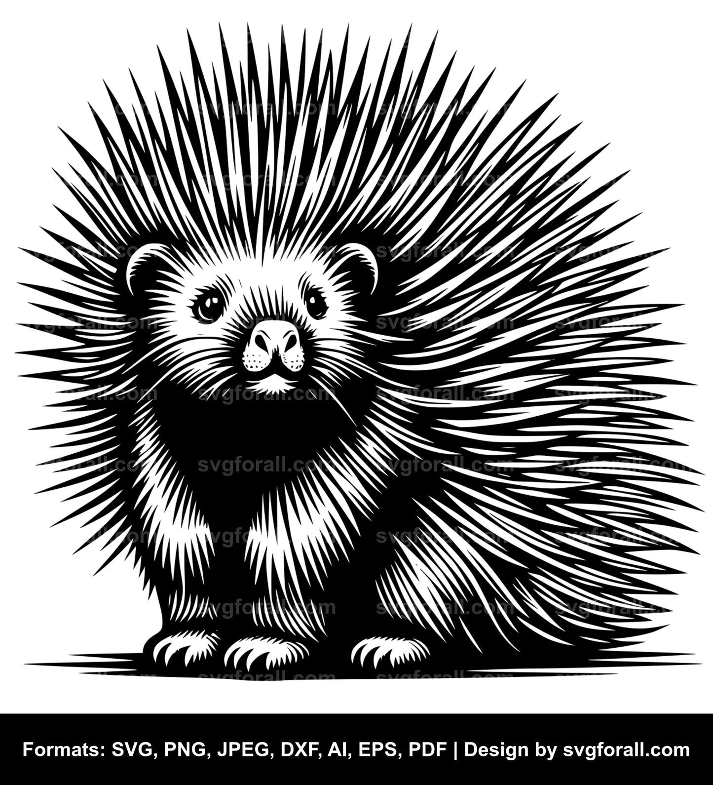 Porcupine SVG PNG