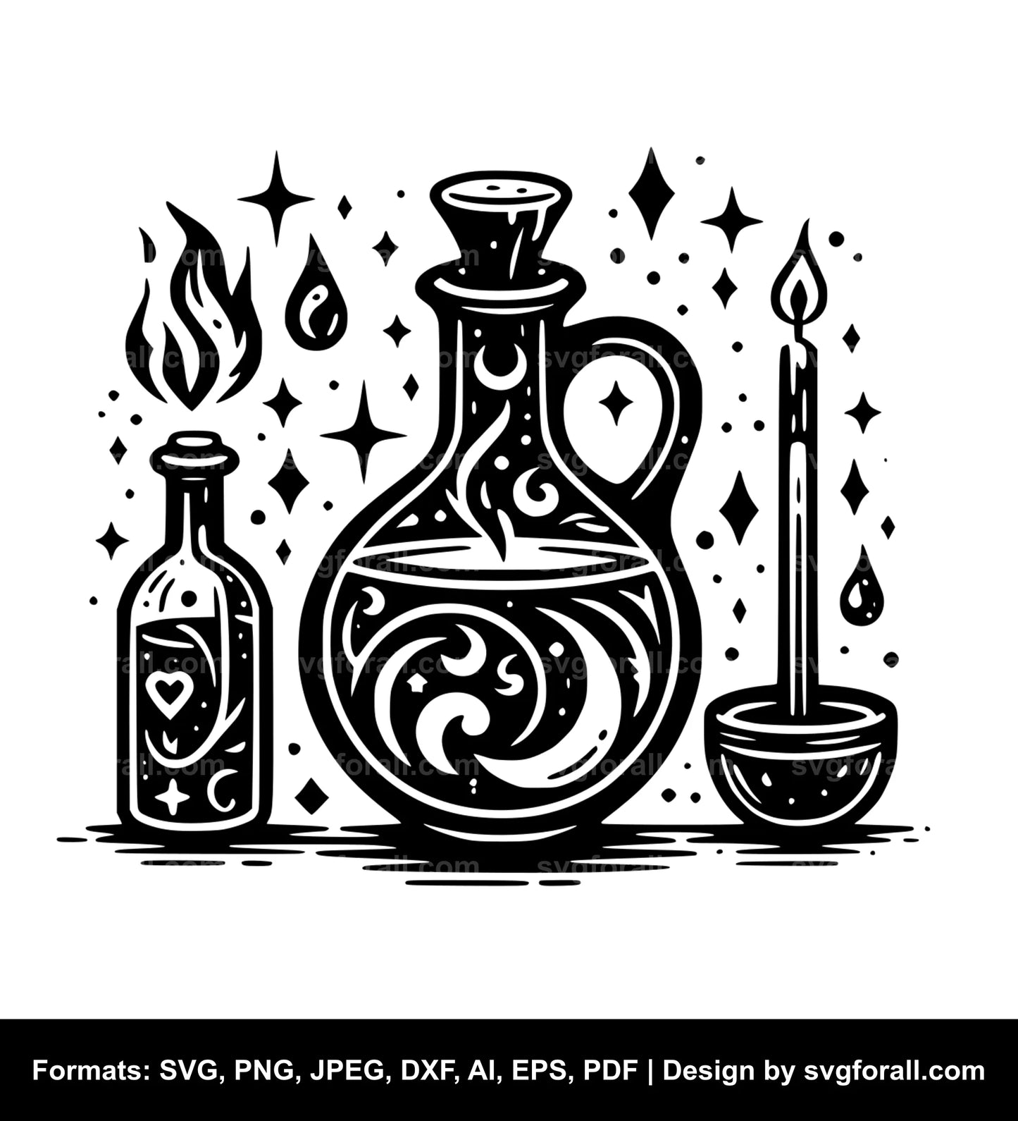 Potion Black SVG