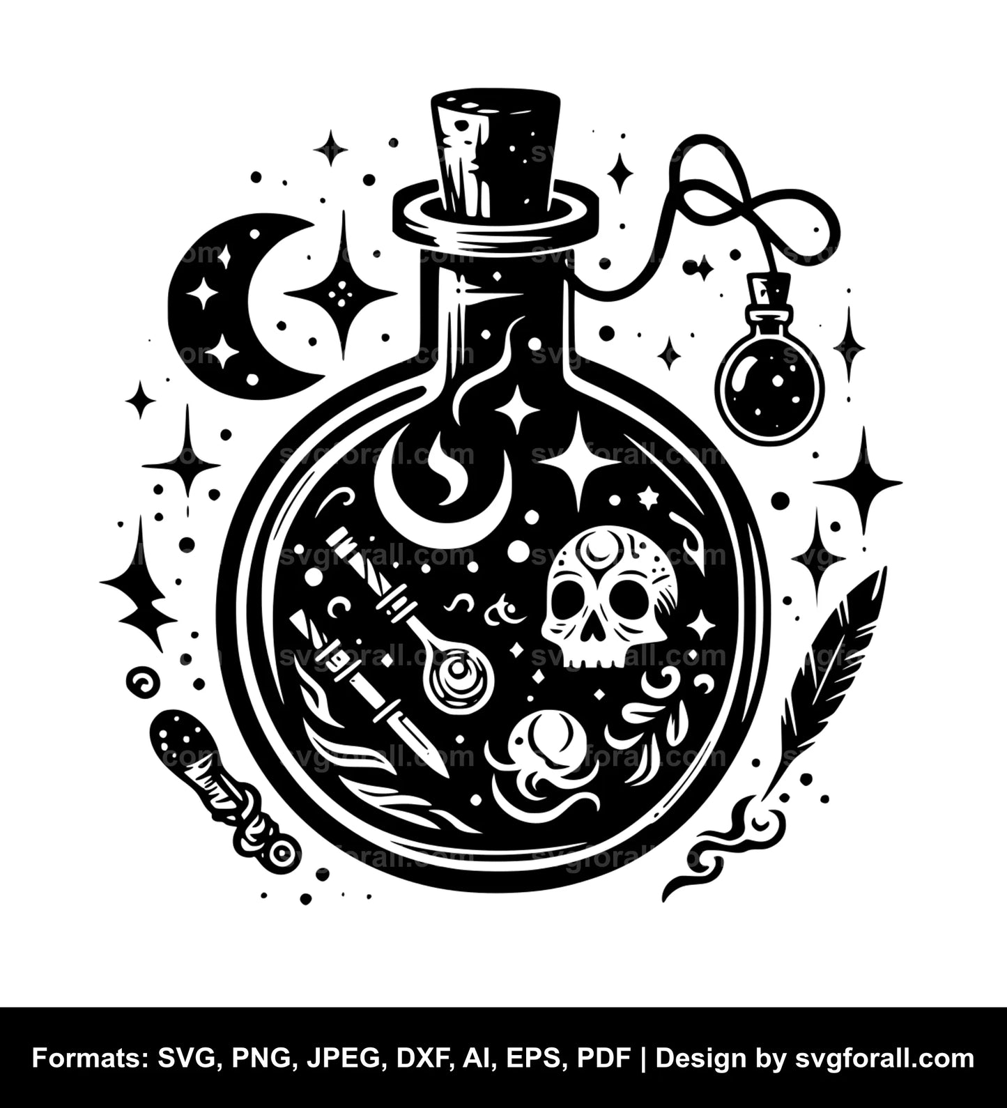 Potion Bottle SVG File