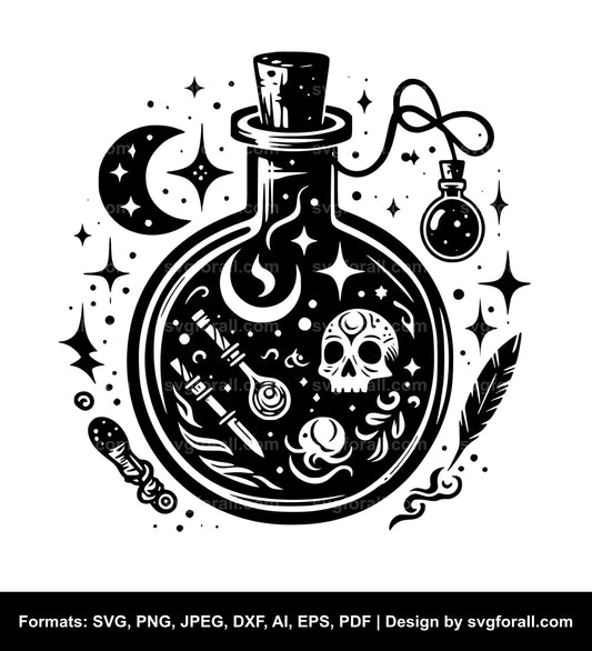 Potion Bottle SVG File