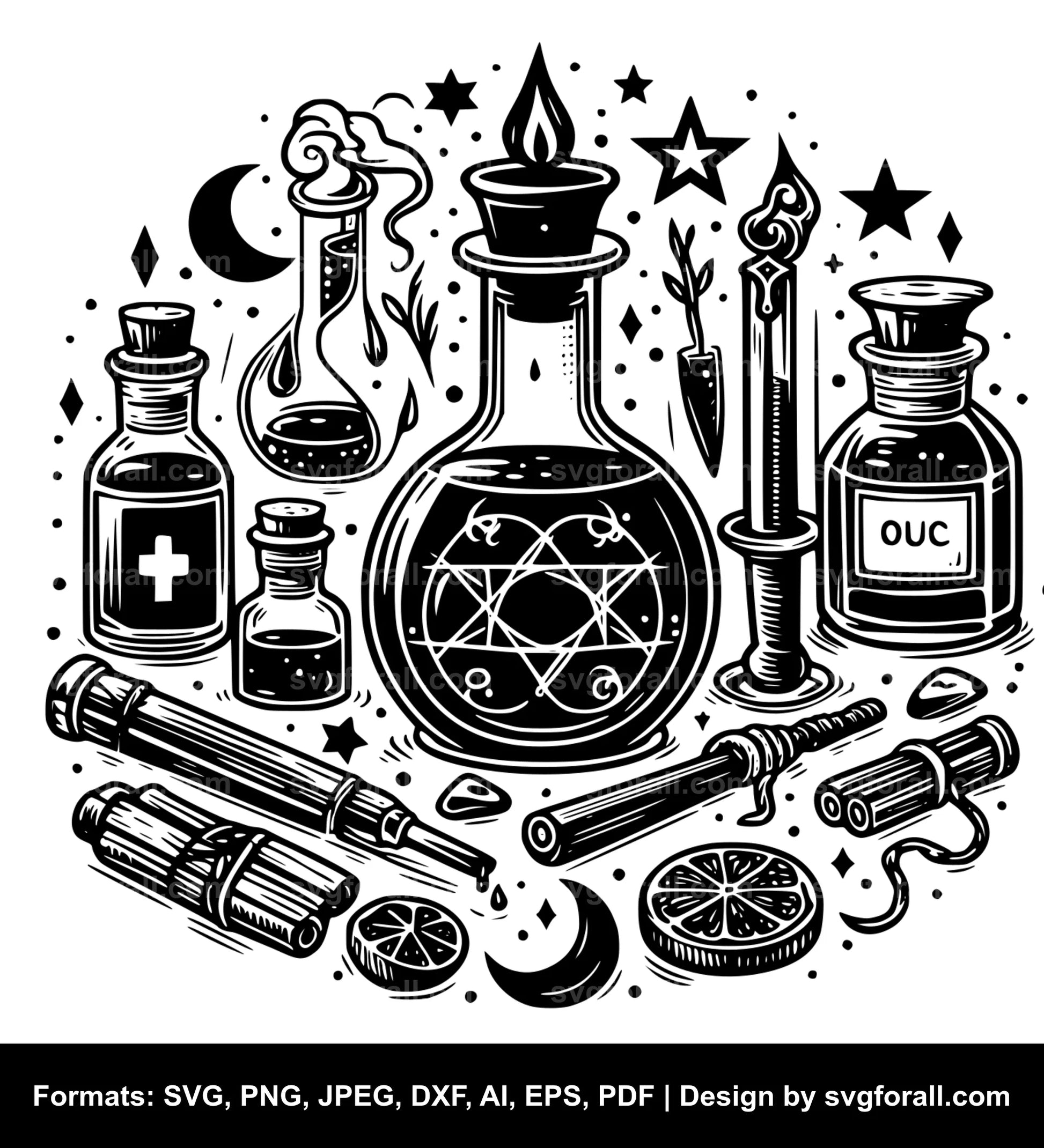 Potion SVG PNG Image